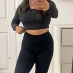 Nike Black/Gray Ombré Leggings Photo 0