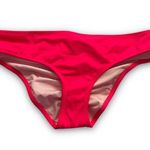 Shade & Shore  Hibiscus Red Beach Hipster Bikini Bottom NWOT XS Photo 1