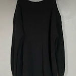 Rue 21  Black Knit Cold Shoulder Sweater Size Small Photo 0