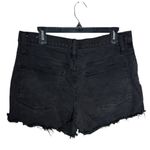 Madewell  High-Rise Denim Boy-Shorts in Button Through Edition Lunar Black 32 Photo 2