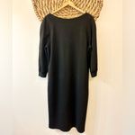 St. John  Essentials Milano Knit 3/4 Sleeve Round Neck Dress Size 16 Photo 5