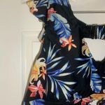 Lysa Swim Black/Blue Floral Low Photo 5