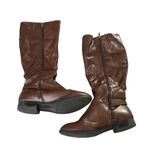 EXPRESS  Brown Riding Boots Sz 9 Photo 1