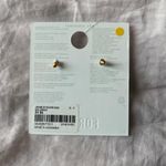 Forever 21 F21 rose stone earrings Photo 2