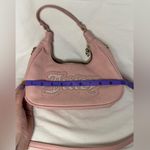 Juicy Couture Pink Diamond String of Pearls Rhinestone Hobo Crossbody Photo 10