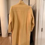 Teenie Weenie Yellow Wool Handmade Trench Coat Photo 10