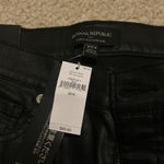 Banana Republic  Black Leather Pants Photo 1