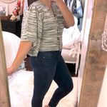 None Red size medium black knit open cardigan Photo 1