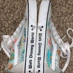 Vans  Old Skool Disney 50th Walt Disney World park Map woman size 5.5 casual Shoe Photo 3