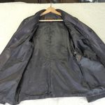 Siena Black Leather Jacket Women's Size 12 Biker Moto Photo 7