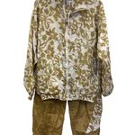Vintage HOEX Tracksuit Floral Patterned Nylon Cotton Blend Large Lightweight Photo 0