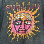 Sublime  Women's Short-Sleeve Sun Graphic Shirt Black Heather Size Small EUC Photo 3