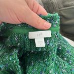 J.jill Multicolored Long Sleeve Cardigan In Hunter Green Multi Size Small Photo 5