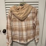 Aerie  flannel hoodie Photo 1