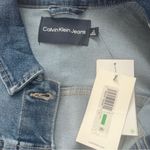 Calvin Klein Jeans  Denim Trucker Jacket size L New with Tags Photo 1