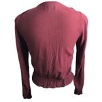 Cape Juby  Ruffled V-neck Long Sleeve Crop Top Photo 2