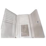 Guess  Pink Monogram Tri-Fold Wallet with Zip Pocket and Card Slots NWOT Photo 2