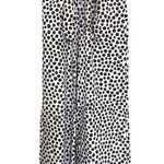 Monki Asos Black White Floral Retro Playsuit Short Sleeve Jumpsuit Size XS Photo 4