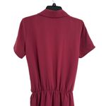 Amanda Uprichard Faux Wrap Red Dress Size Small New Photo 4