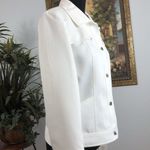 Lancy From 25 Womens Jacket Size SM Button Up Military Style Clueless Preppy White Photo 1