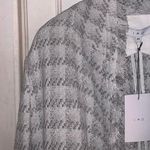 IRO Cropped Silver Tweed Suit Jacket (NEW) Photo 4