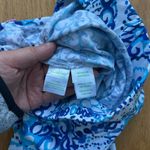 Lilly Pulitzer Women’s Size Small Georgia May Palazzo White Midnight Blue Pants Photo 3