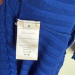 SIMON MILLER Matomi Ribbed Knit Dress In Blue Size M Photo 6