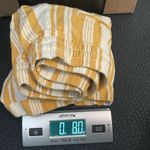 Old Navy‎ Linen blend Striped Yellow and White Women's Shorts size XL Photo 5