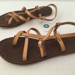 Tan Sandals, Size 6 Photo 2