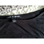 Cable & Gauge  Black Short Sleeve T-Shirt, Open Chest Area Sz.(S) Photo 3