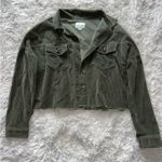 American Eagle Cropped Corduroy Jacket Photo 1