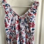 No Boundaries Floral Dress - Red, Blue, White Photo 2