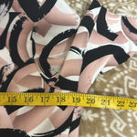 Alfani  Houndstooth Sheath Dress Interlock Swirl Black-Pink Photo 4