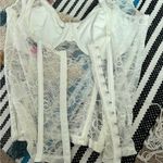Edikted  small white corset top Photo 3