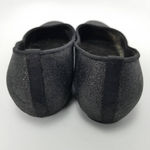 Nina The Touch Of Womens Shimmery Glitter Ballet Flats Shoes Black Slip On 8 X Photo 5