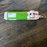 Kate Spade Light Pink with Navy Blue Lettering Bag Strap with Gold Hardware Photo 1