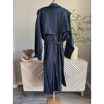 SKIMS Boyfriend Fleece Trench Coat Black Small NWT $248 Photo 9