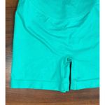 Gymshark  Women's L Turquoise Training Shorts High Waist Seamless Gym Activewear Photo 3