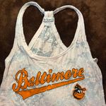 MLB Orioles Baseball Tank Top Orange Photo 3