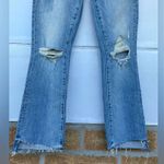 MOTHER SUPERIOR DENIM Insider crop step fray jeans in We Are Castaways blue 23 Photo 5