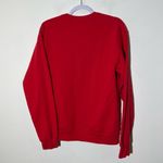 Mama Bear Embroidered Design Crew Neck Red Sweatshirt Size M Photo 5