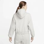 Nike Jordan Essentials Women's Fleece Hoodie in Light Iron Ore Photo 1