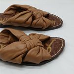 Sam Edelman  Garson Sandals Womens 6M Brown Leather Slip On Slides Summer Shoes Photo 2