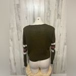 No Boundaries No Comment Green sweater Photo 2