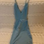 Blue Blush Blue Cutout Mini Dress Photo 0