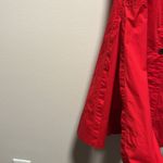 Everlane  The Easy Button-Front Red A-Line Skirt, Size M Photo 7