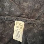 AMBRIELLE Fairy Babydoll Y2K Hearts Cami Slip Top Night Gown Lace Trim Sz XL #31 Black Photo 6