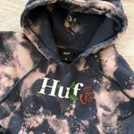 HUF Acid Wash Hoodie Black Photo 3
