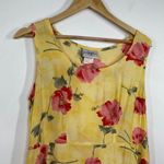 Studio Ease Vintage Yellow Floral Maxi Dress Women M 90s Y2K Spring Summer Light Size undefined Photo 3
