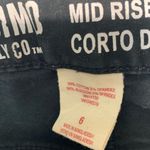 Mossimo Supply Co. Black Jean Shorts Classic Style Size 6 Photo 7